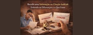 Recebeu uma intimação ou citação judicial? Entenda as diferenças e saiba o que fazer