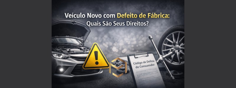 Veiculo Novo Com Defeito de Fabrica - Quais Sao Seus Direitos