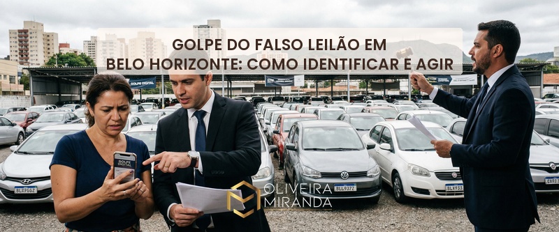 Golpe do Falso Leilão em Belo Horizonte: como identificar e agir